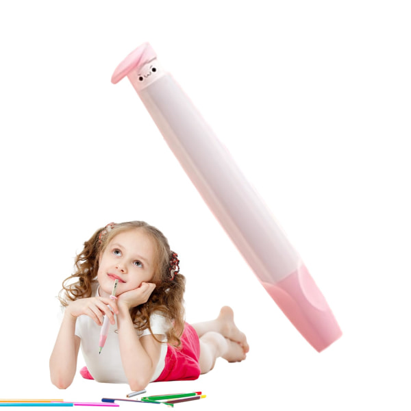 Blyantgrepskorrigerer for barn | Blyantgrep | Universal Silikon Ergonomisk Preschool Pencil Grip For Children's Training Pen Holding