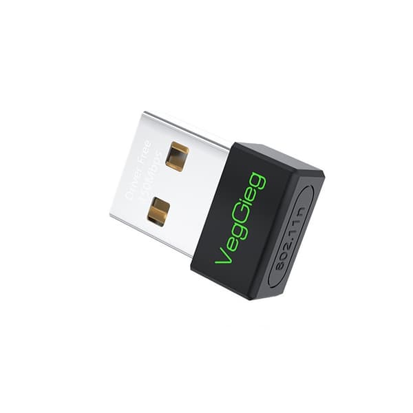 150 Mbps Mini USB WiFi-adapter – Driverfri oppgradering for sømløs tilkobling kompatibel med stasjonære og bærbare datamaskiner