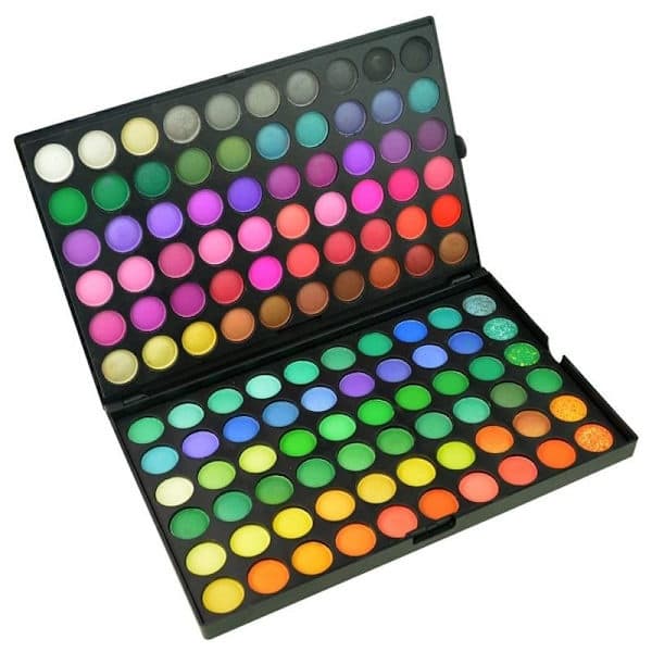 Deluxe 120 sæt Øjenskygge Professionel Palette - 120 farver