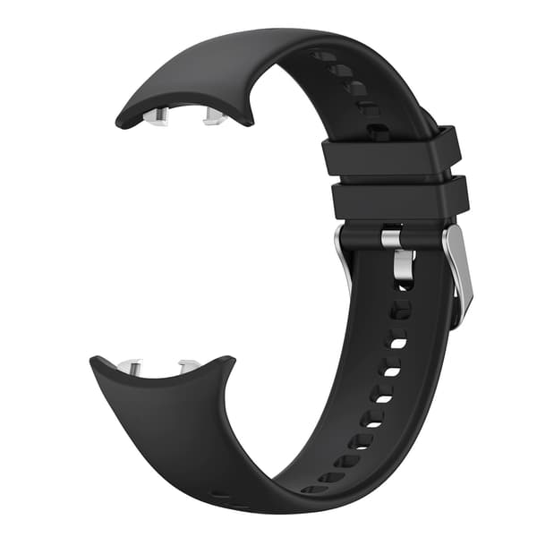 Silikonerem til Honor Watch Fit - Nem udskiftning, behagelig og åndbar rem til dit smartwatch Sort Black