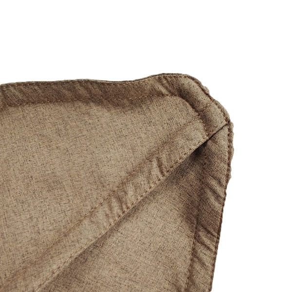Bean Bag Stol Utstoppede dyr Oppbevaring Lazy Sofa Stoler Bean Bag Covers Vanntett Puff Couch Cover for voksne og barn (linbrun, 68*80*65 cm)