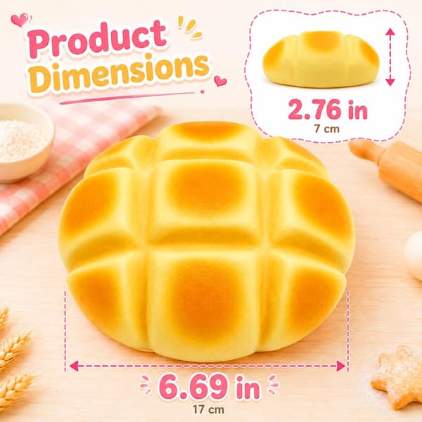 Kjempe ananasball Squishy, duftende sensorisk leketøy for voksne stresslindring (1 stk, 17*7 cm) yellow