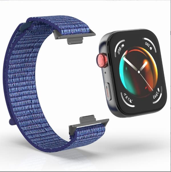 20mm nailoninen kellonranneke Huawei Watch Fit 3:lle, sininen Blue