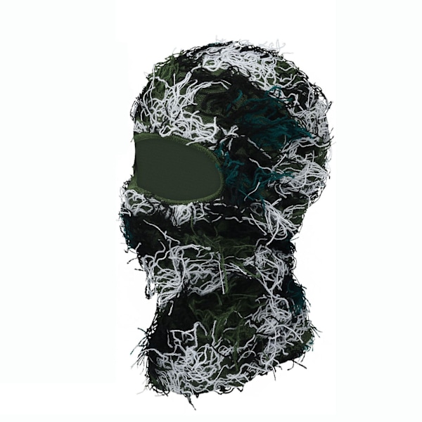 Kamouflage Balaclava Vinter Vindtät Hals Varm Unisex Utomhusmössa