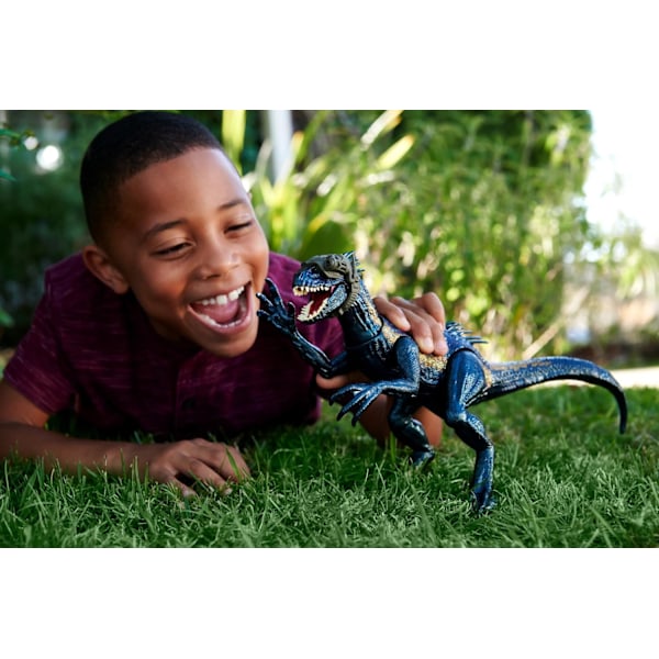 Mattel Jurassic World Dinosaur Tracker Tracks Attack Raptor