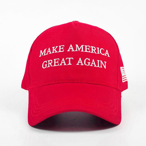 Amerikkalainen presidentti Make America Great Again -lippis, kirjailtu verkkolippis
