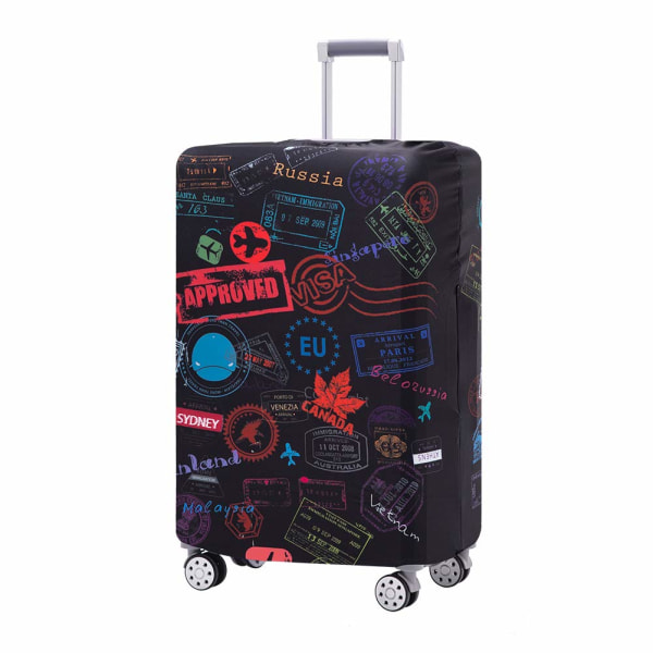 Bagagebetræk Vaskbar kuffertbeskytter Anti-ridse kuffertbetræk Passer til 18-32 tommer bagage (M)