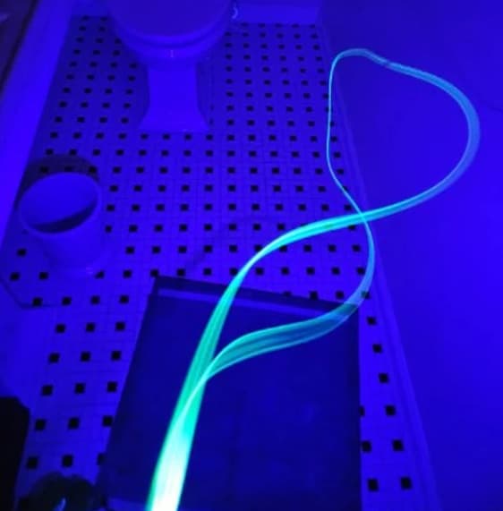 Helt ny lysende løkkestropp, tauskytterpropell, løkkestropptauskytter Green