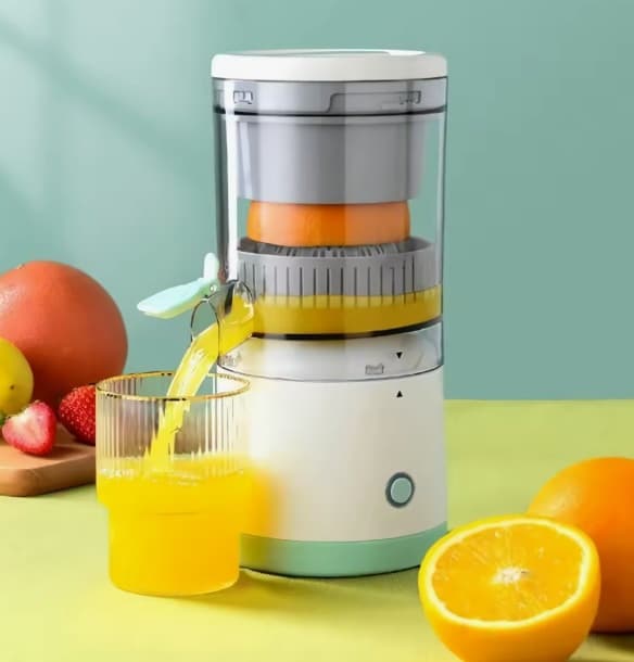 Fuldautomatisk elektrisk appelsinpresser, nyd frisk juice på få sekunder, multifunktionel juicer til hjemmebrug