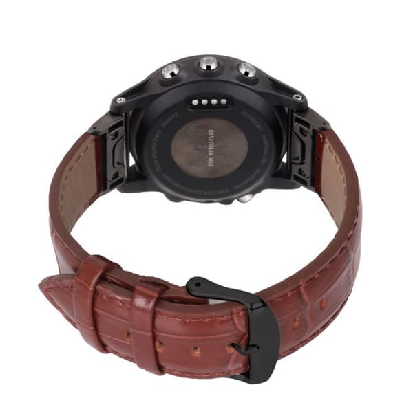 Ekte lærreim til Garmin Fenix 7X 7S Brun 26 mm Brun 26 mm Brown