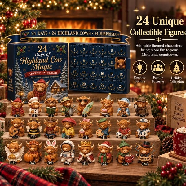 Dyrefigurer Julekalender 2026 Blind Box 24 Dage A