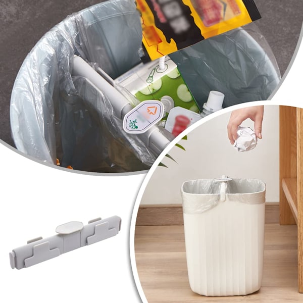 Hopfällbar sopsorteringsklämma Praktisk sopsorteringsmapphållare Hushållsklassificering Sopmapp för picknick Camping Skåp Kök