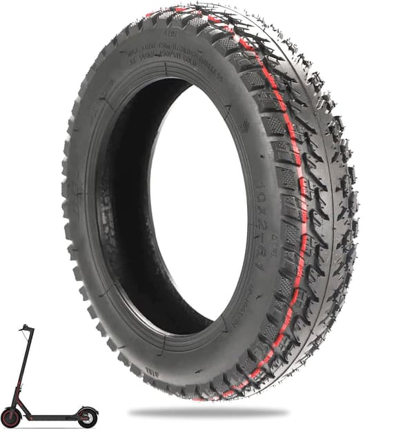 10 x 2-6.1 Dækfrie dæk til Xiaomi M365/Pro/Pro2/1S/Lite/3 Elektrisk Scooter 10 Tommer Hjul Udskiftningshjul til Scootere