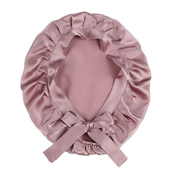 Sovehette nattlue silke Rosa Rosa Pink