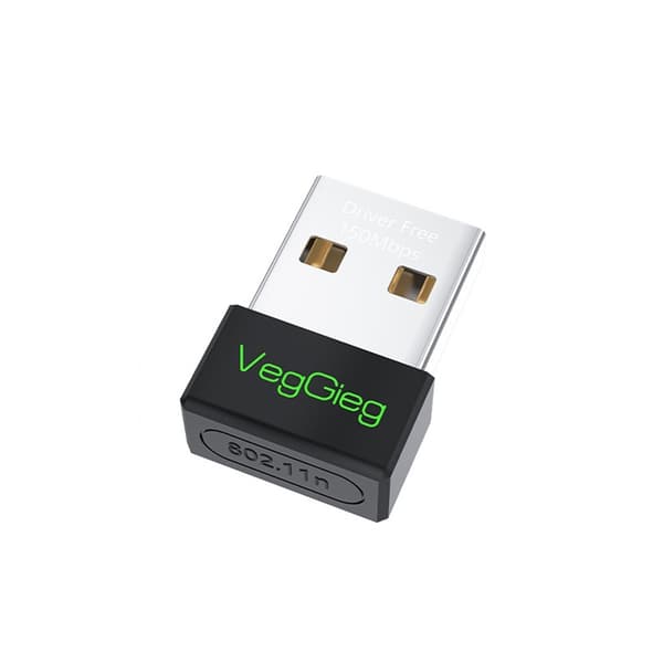150 Mbps Mini USB WiFi-adapter – Driverfri oppgradering for sømløs tilkobling kompatibel med stasjonære og bærbare datamaskiner