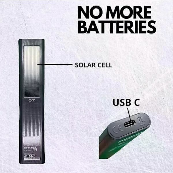 BN59-01357B Kompatibel med Samsung Uppladdningsbar Solcell QLED Röstfjärrkontroll