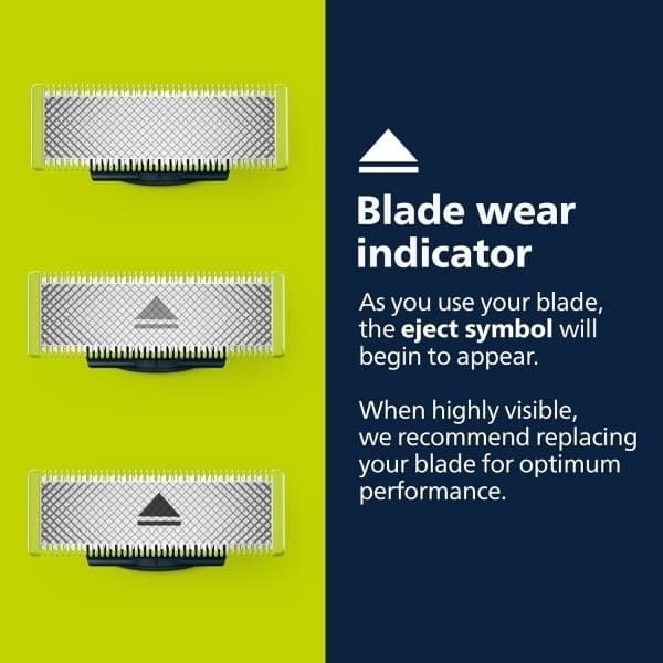 1-pakning barberblader kompatible med Philips Oneblade erstatning 1 stk 1 Pcs
