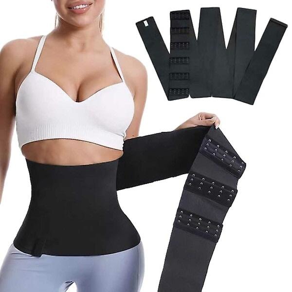 Free Size Corset Waist Shaper 3m Black Black