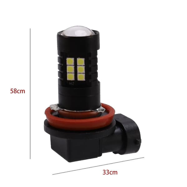 2x Canbus H8 3030 21smd Led DRL päiväajovalot sumuvalot