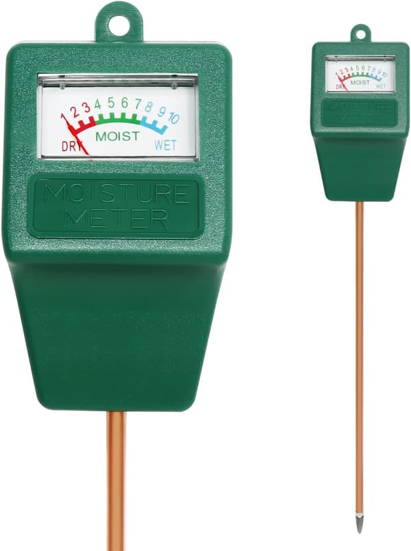 1 stk. jordfugtighedssensor, hygrometer fugtighedssensor til have, gård, græsplæneplanter indendørs og udendørs (intet batteri nødvendigt)