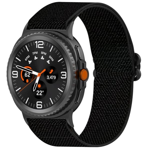 Armbånd til Samsung Galaxy Watch8-serien Svart Black