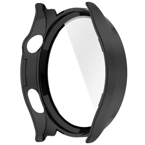 Suojaava PC-kotelo karkaistulla lasilla Xiaomi Watch 5:lle - Täysin peittävä musta Black
