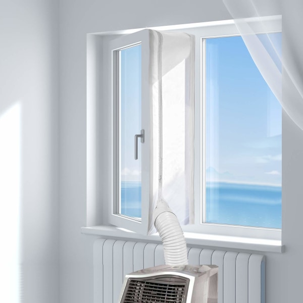 Mobila luftkonditioneringsaggregat, spröjsade fönster, fönstertätning 400cm