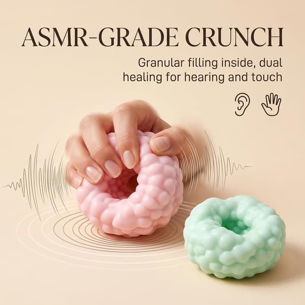2 stk. knasende squishy-bolde, robust perlefyldt materiale, langvarig langsom rebound til stresslindring, knasende squishy håndlegetøj (grøn og rød)