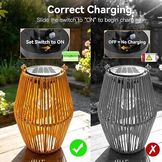 Ollny Solarlys Utendørs Hage, Solcellelykter for Utendørs Bruk, Morsdagsgaver til Mamma, Bursdagsgaver