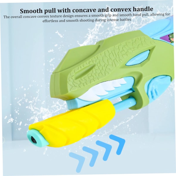 Boblepistoler for småbarn, 2 stk. T-Rex Dinosaur Water Blasters Langdistanseskyting Vann Squirter for sommerbasseng strandfest