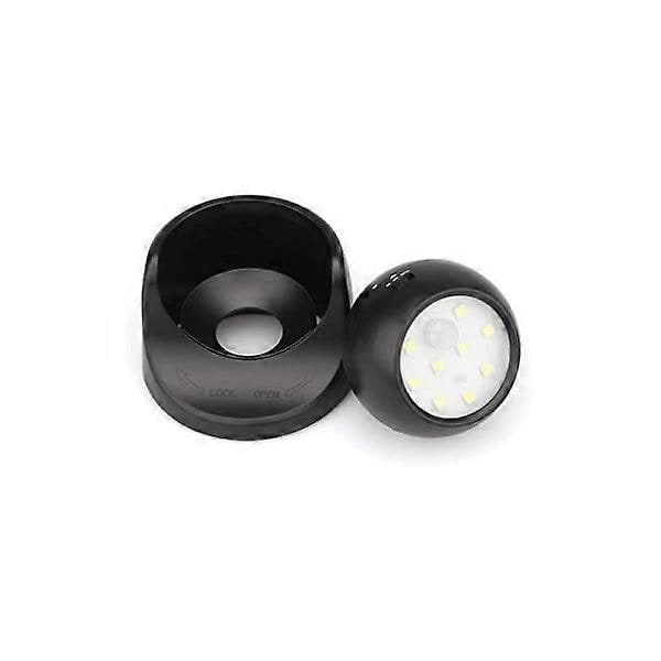 Utomhusvägglampa med rörelsesensor | 1000 Lumen LED-belysning utomhus | Batteridriven sladdlös belysning