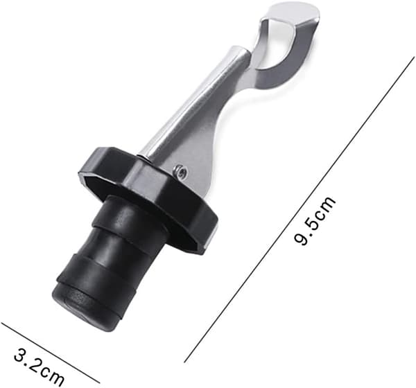 5 st Silikontätningar för Vinflaskor, Vakuumpropp för Vinflaskor, Expanderande Dryckesflaskepropp, Återanvändbara Flaskproppar, Vinflaskepropp, Lämplig