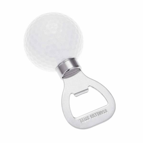 Golfpallopullonavaaja, Golfaajan olutviinilahja Uutuus Tuote Luova Keittiövempaimet Juomanavaus Golfpallo-muotoinen 92,67 mm Ruostumaton teräs