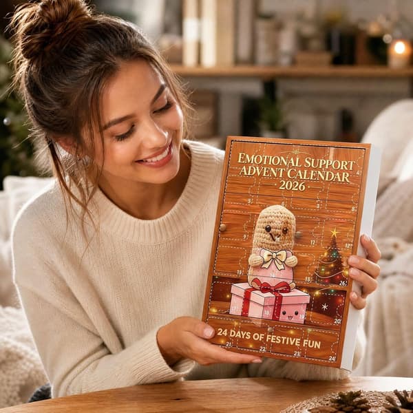 2026 Følelsesmessig Støtte Julekalender Blind Box (A) A
