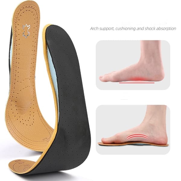 Tilpassbare innleggssåler for Hallux Valgus-støtte