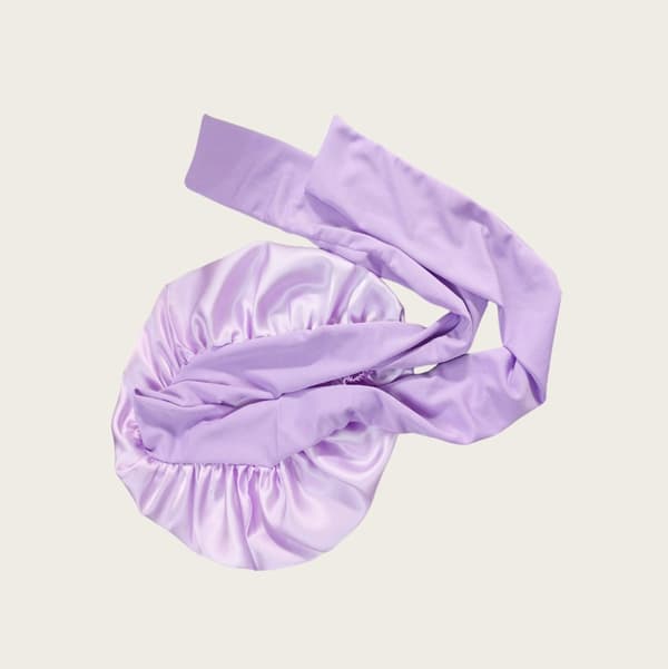 100 % silkkimyssy naisille, vaaleanvioletti LightPurple
