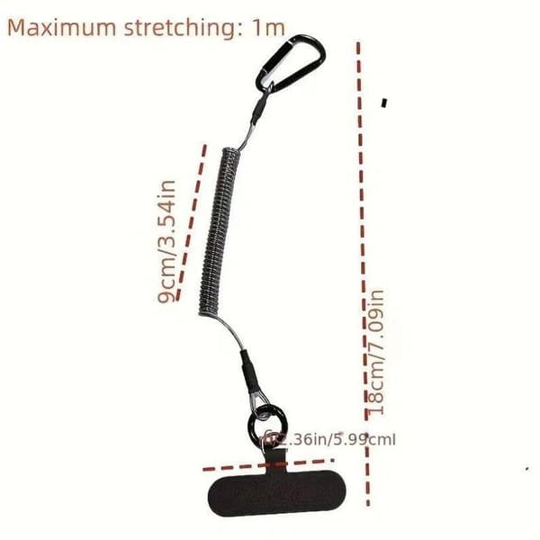 3 st förlorade flexibla telefonrep med patchfjäderkabel säker A1