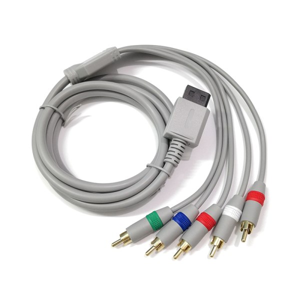 1,8 m 5 RCA-kaapeli Nintendo Wii -ohjainkonsolille tai Video AV:lle