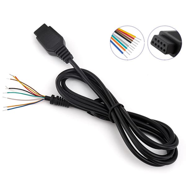 Kabel for Genesis 2 MD 2 Kontrollkabel Forlengelseskabel 9-pinners spillkabel 2PCS