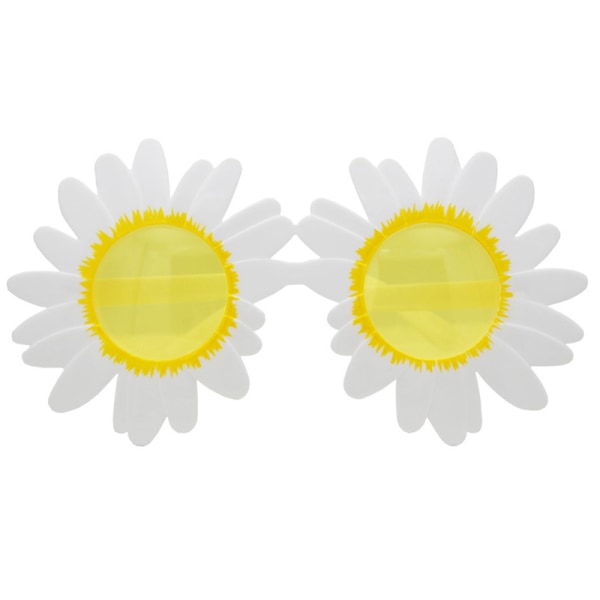 Kvinder Festsolbriller e Sun Flower Daisy Solbriller Funny Par Light pink