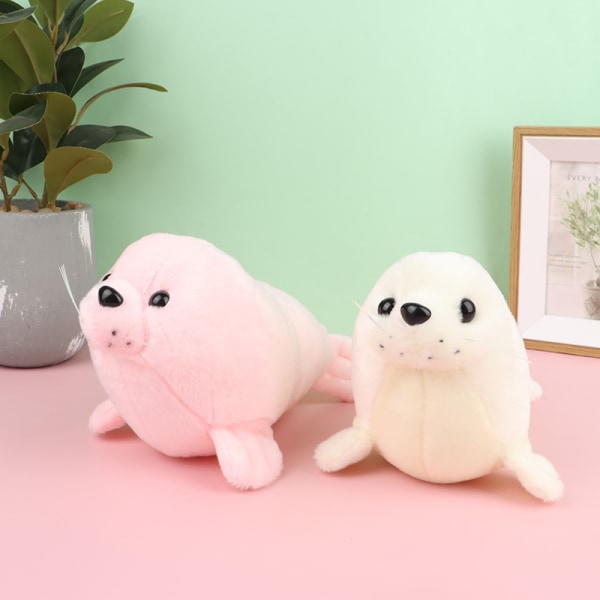 23 cm Soft Seal Pehmolelut e Sea World Animal -täytetty nukke Sea L Gray