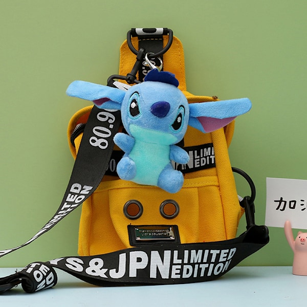 1 stk Kawaii plysjleker Brumm Bear Tigger Piglet Eeyore plysjnøkkel A3