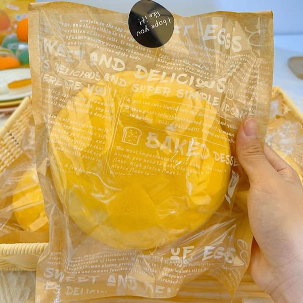 Langsomt stigende Squishy Brød Ananas Bolle Fidget Legetøj
