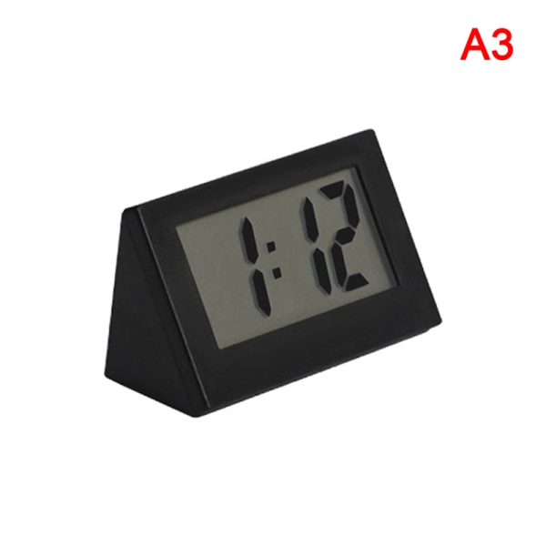 1 stk. Simpelt lille elektronisk ur i soveværelset Black