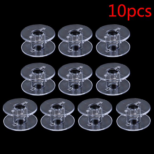 10/50 stk. Plastspoler Symaskin Spoler for Tråder Spoler P10