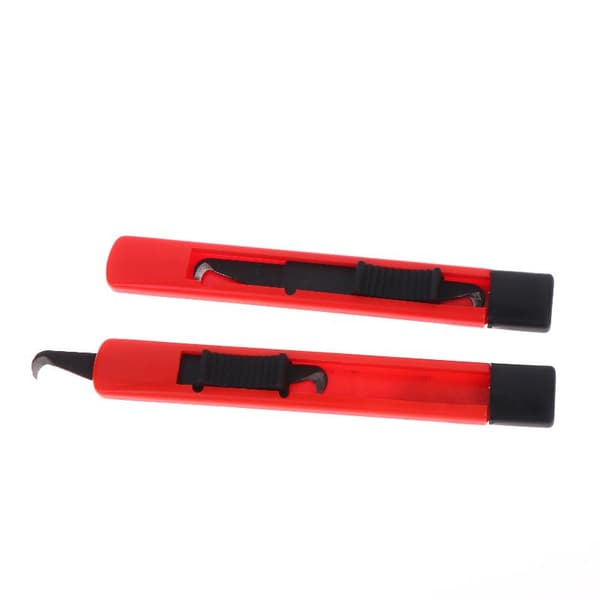 2 st infällbar krok med blad för golfklubbor, bärbart verktyg 2pcs