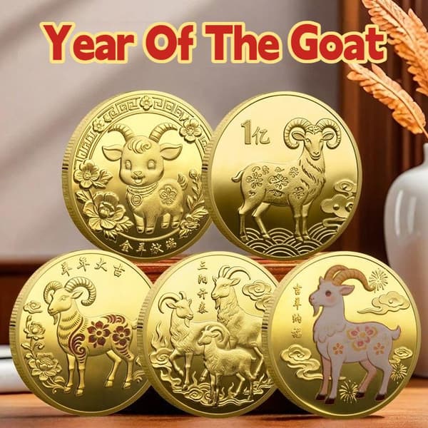 Get Souvenir Mynt 2027 Zodiac Get Samlarobjekt Co A8