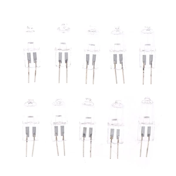 10 stk G4 12V 20W skarpt halogenlys G4 lavspent halogen