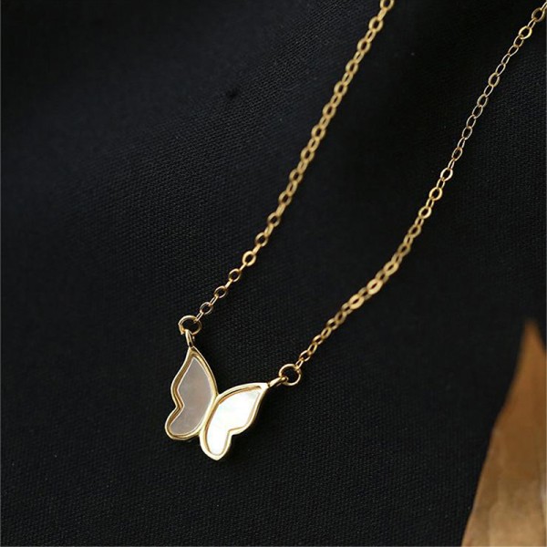 Temperament Butterfly Hänge Halsband För Kvinnor Guld Färg Men Gold 6147 |  Gold | Fyndiq