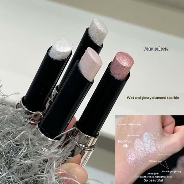 Shimmer Highlighter Stick Ansigtsconcealer Contouring Bronzer Con A2
